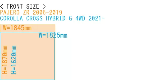 #PAJERO ZR 2006-2019 + COROLLA CROSS HYBRID G 4WD 2021-
